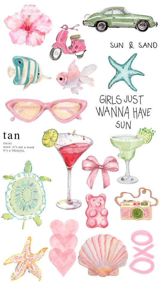 THAT girl sticker pack